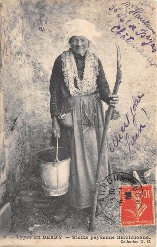 Cpa vieille paysanne - 18,