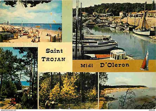 Carte postale ile - carte,