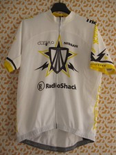 Maillot cycliste Radioshack Bontrager nissan cycling Clear 2O Livestrong - L