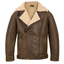 B3 RAF Brown Men's Bomber