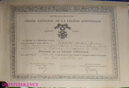 Dipl3016 diplome officier - diplome,