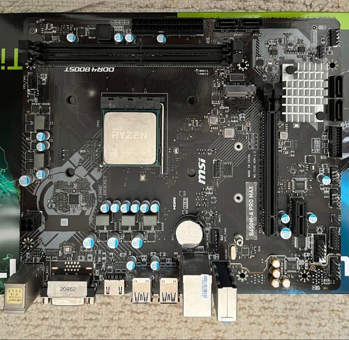 Carte mère msi b450ma pro - carte,