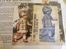 T15 PATRONS POUPEES MODES &