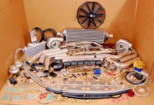 Pour Mopar Petit Bloc Tt Dodge Rt 1000HP Double Turbo Kit 318 340 360 5.2L 5.9L