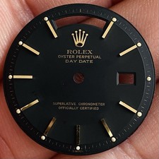 Rolex Pie Pan Black Dial For