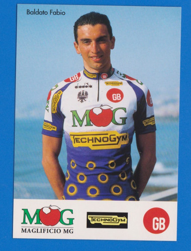Cyclisme carte cycliste fabio - carte,