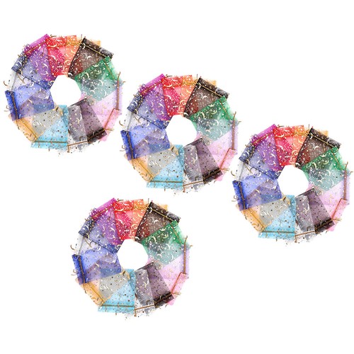 100 pcs pochon bijoux organza - pochon,