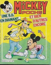 MICKEY POCHE N° 141 / UNE B.D. EN DIAMANT ET BIEN D'AUTRES ENCORE -1985- TTBE !