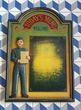 CADRE COUNTRY CORNER BOIS SCULPTé PEINT-TODAY'S MENU Welcome-Design 80