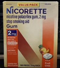 Nicorette Nicotine Gum 2MG