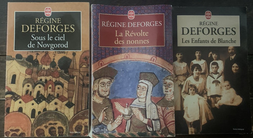 Regine deforges lot de 3 - regine,