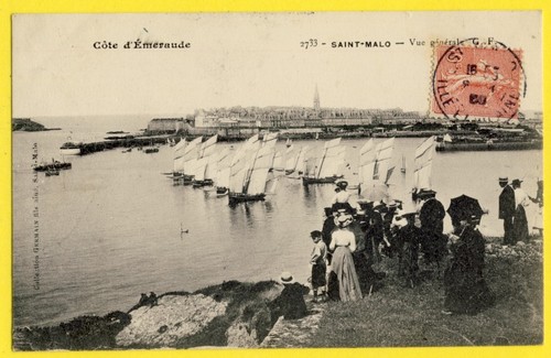 Cpa france saint malo vue - -,