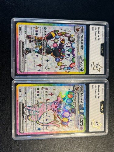 Carte pokémon noctali - carte, et