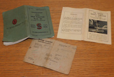 SINGER 206 NOTICE en ALLEMAND ancien MACHINE à COUDRE gebrauchsanweisung K5456