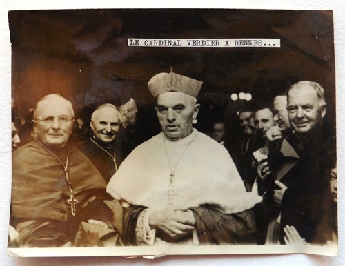 Photo presse cardinal verdier - presse,