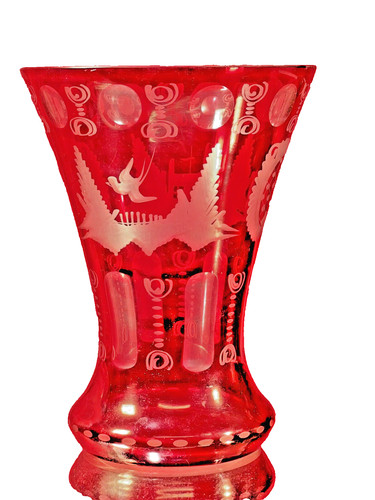 Joli vase cristal de - joli,