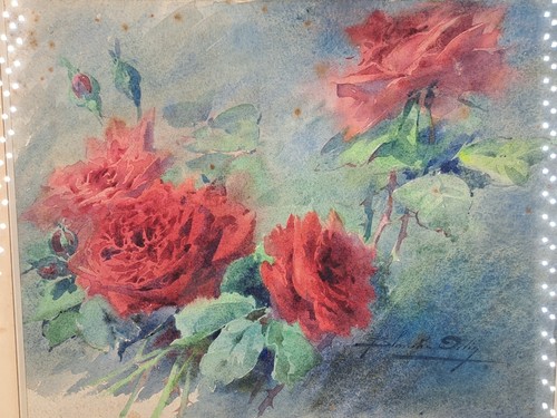 Jolie aquarelle blanche odin - aquarelle,