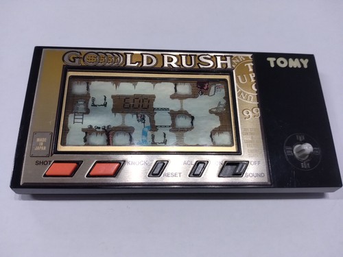 Vintage gold rush lcd - gold, game