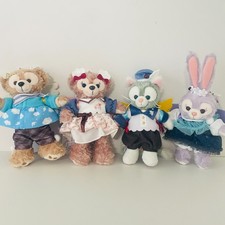 Lot de 4 peluches porte-clés Disney Tokyo Japan Duffy ShellieMay Gelatoni...
