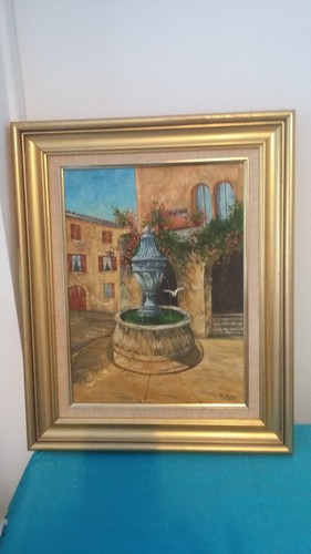 Ancien tableau hst scene - tableau,