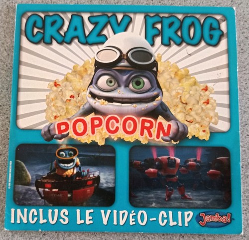 Crazy frog popcorn cd - frog,