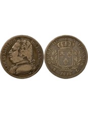 France Louis XVIII - 5 Francs