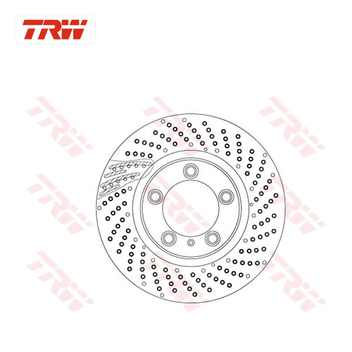 Disque frein trw automotive - frein,