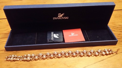 Vintage swarovski gold tone - swarovski,
