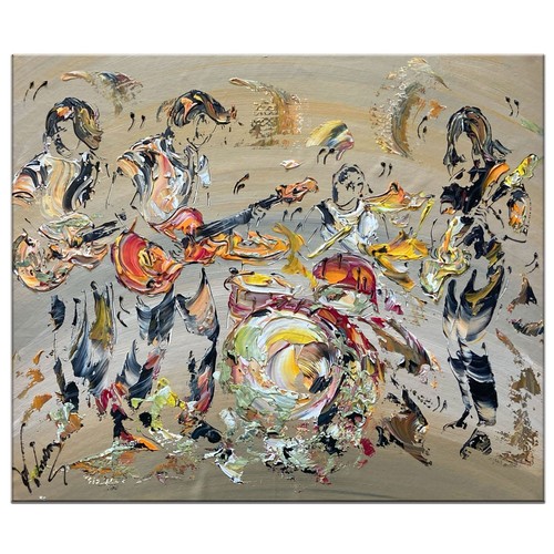 Tableau musiciens hard rock