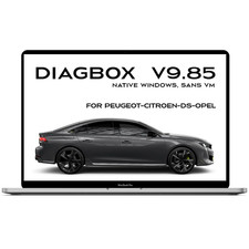 DIAGBOX V9.85 Diagnostic et Codage Peugeot Citroën PSA Diagbox logitiel...