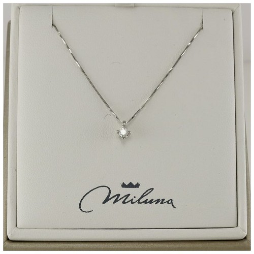 Collier miluna solitaire - collier,