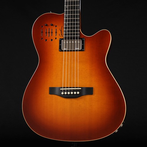 Godin ultra cognac - ultra, burst~