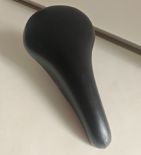 Selle vélo vintage Challenge PRO retro, ancien, course, route, cuir, noir ~1980