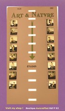 CARTE STÉRÉO VISIONNEUSE N° 982 ART & NATURE, NUS ÉROTIQUES FEMMES, ÉTUDES -P92