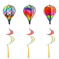  3 Pcs Ballons En Tissu Décoration Suspendue Extérieur De Montgolfière
