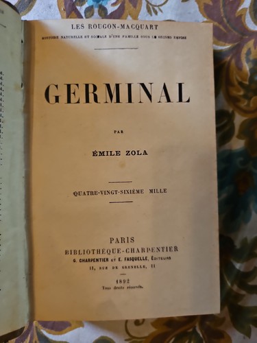 Germinal émile zola ed - zola,