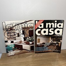 LA MIA CASA Lot 2 Revues Magazines Architecture Design Déco Italien 1972 1976