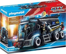 PLAYMOBIL Camion policiers d' Elite 9360 Sirène et Gyrophare Enfant jeu jouet