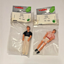 Lot 2 figurines poupée Tim et James ROBBE échelle 1:20