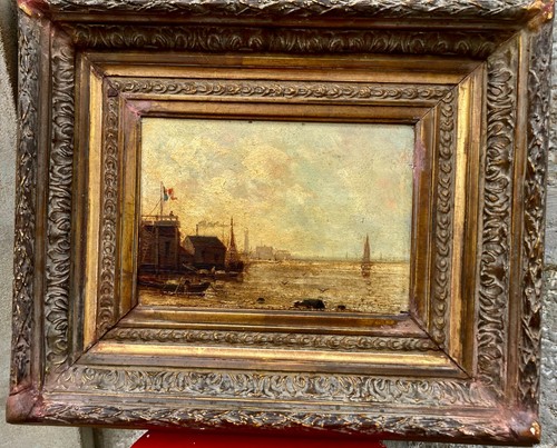 Tableau peinture huile sur - tableau,