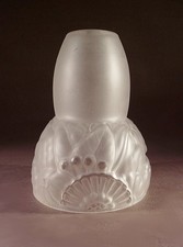 Grande tulipe art déco en