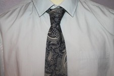 CRAVATE HOMME °°° DANIEL HECHTER °°° 100% SOIE . PROCHE NEUF