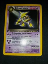 Carte Pokemon Alakazam obscur