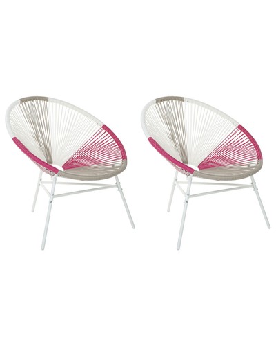 Beliani lot 2 fauteuils - beliani,
