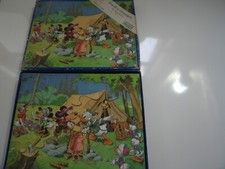 Petit puzzle ancien bois Walt Disney Donald & Cie 20p Jouets Veza Bel état Boite