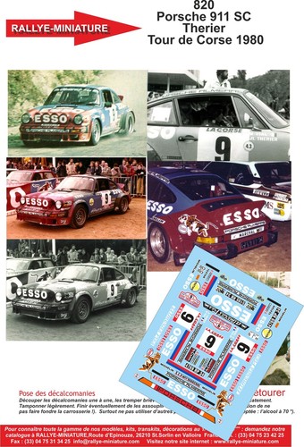 Decals ref 0820 porsche - decals,
