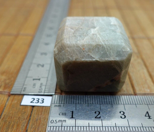 Cube pave aigue marine pierre - cube,