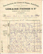 Marbaix (59) Lettre 1898