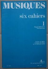 Musiques Six cahiers 1 - Yvon Le Prev - Débutants - Méthodes Actives - Solfège -