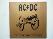 AC/DC album 33Tours vinyle For Those About To Rock We Salute You WE 361 SD 19111
